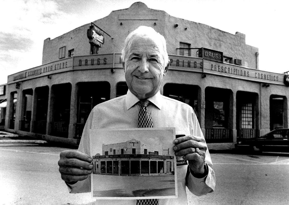 John Stadnik is celebrating his 45 anniversary at the Miami springs pharmacy at 45 curtiss parkway. He is also the owner