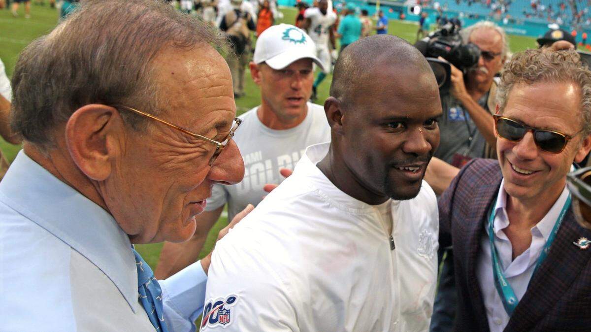 The Miami Herald’s coverage of Brian Flores’ lawsuit against the NFL and the Dolphins earned top-10 honors in the AP Sports Editors contest for event coverage.