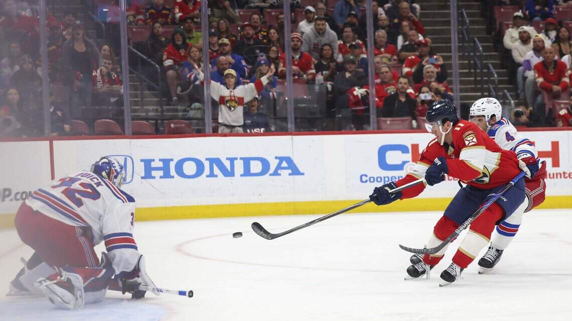 Panthers trade forward Mackie Samoskevich to Seattle. The details, return