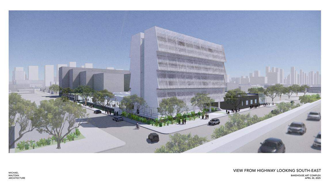 Rending of the new Bakehouse development, which will include artist housing.