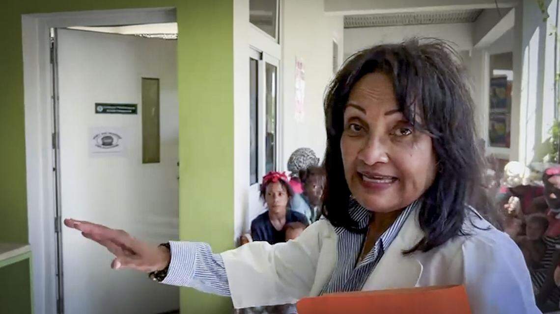 Dr. Marie Marcelle Deschamps, a co-founder of GHESKIO, said Haitians, especially survivors of rape, are trapped by the country’s escalating gang violence.