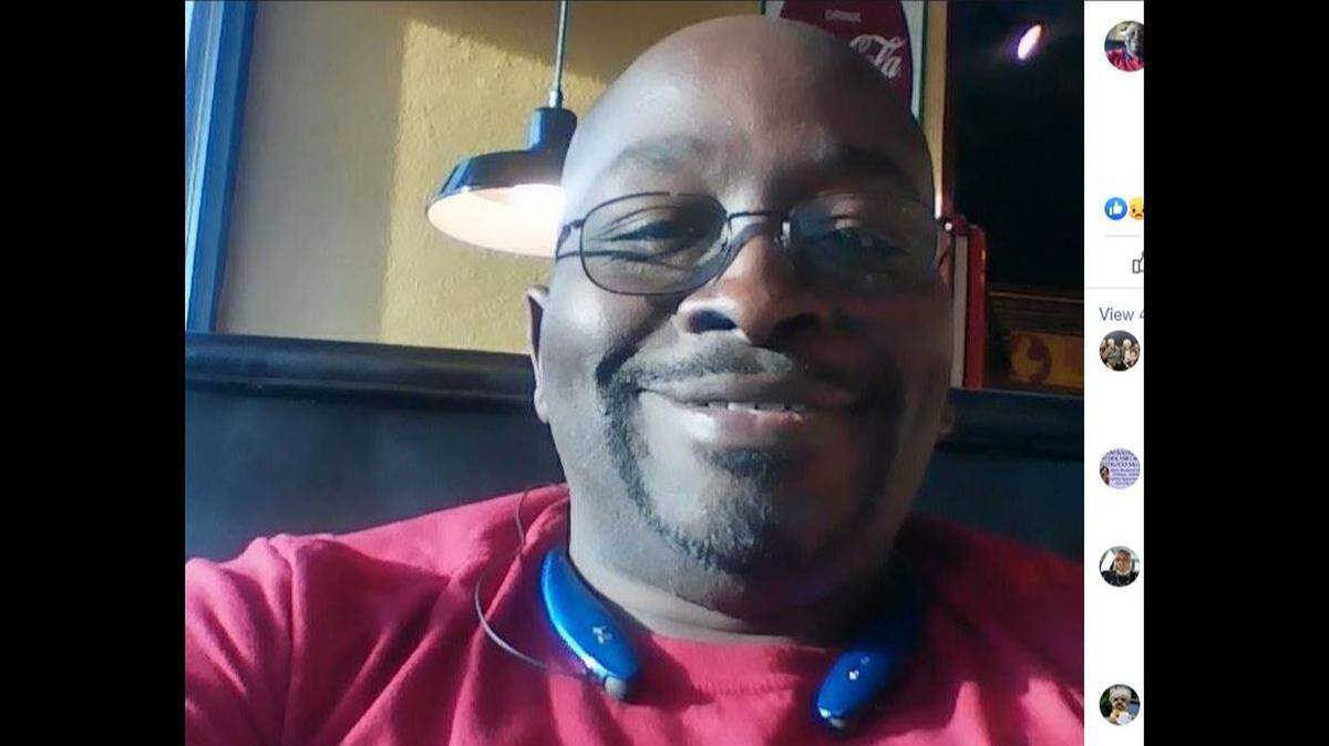 Robert Pete’s profile picture from his last Facebook post, 16 days before his death