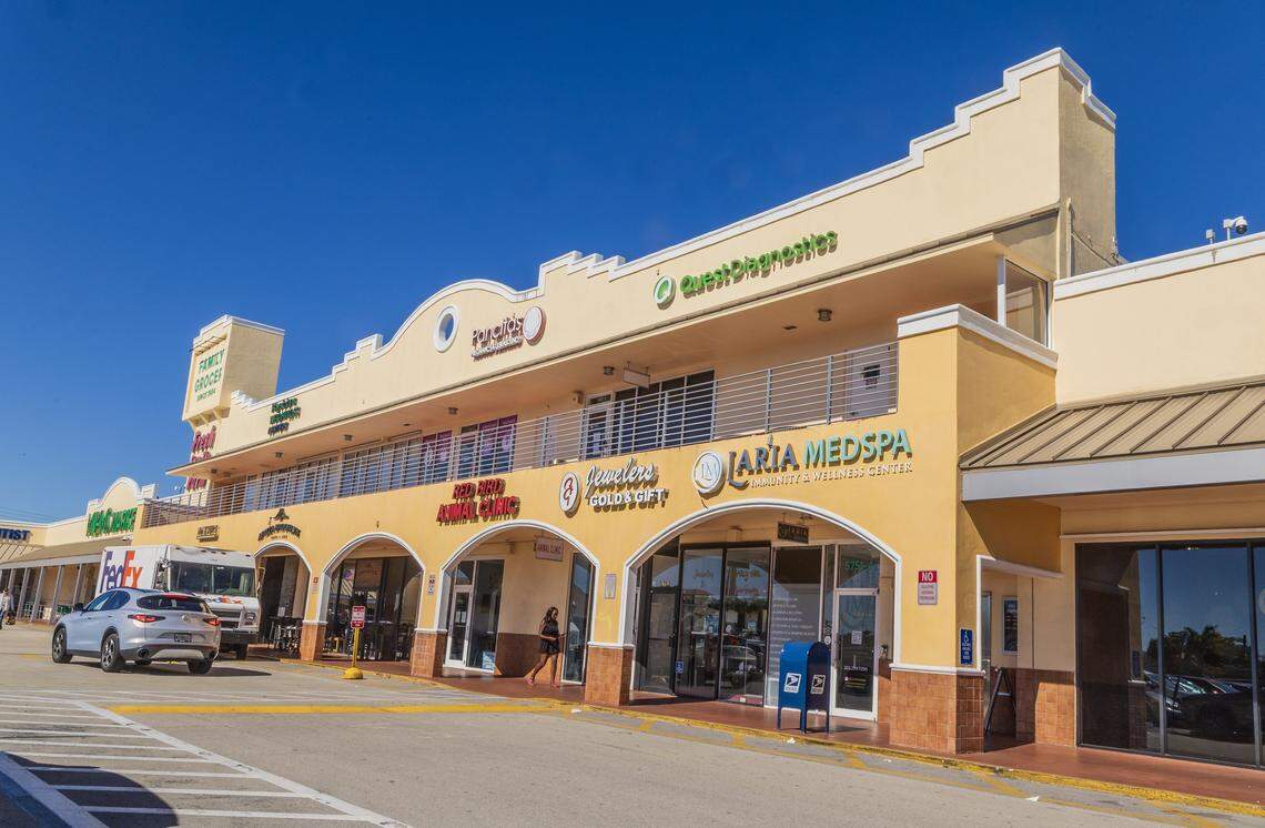 Businesses at the Red Bird Shopping Center on Wednesday, Dec. 31, 2025.