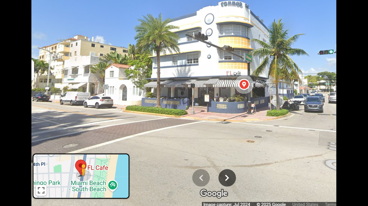 FL Cafe, 1360 Collins Ave., Miami Beach.