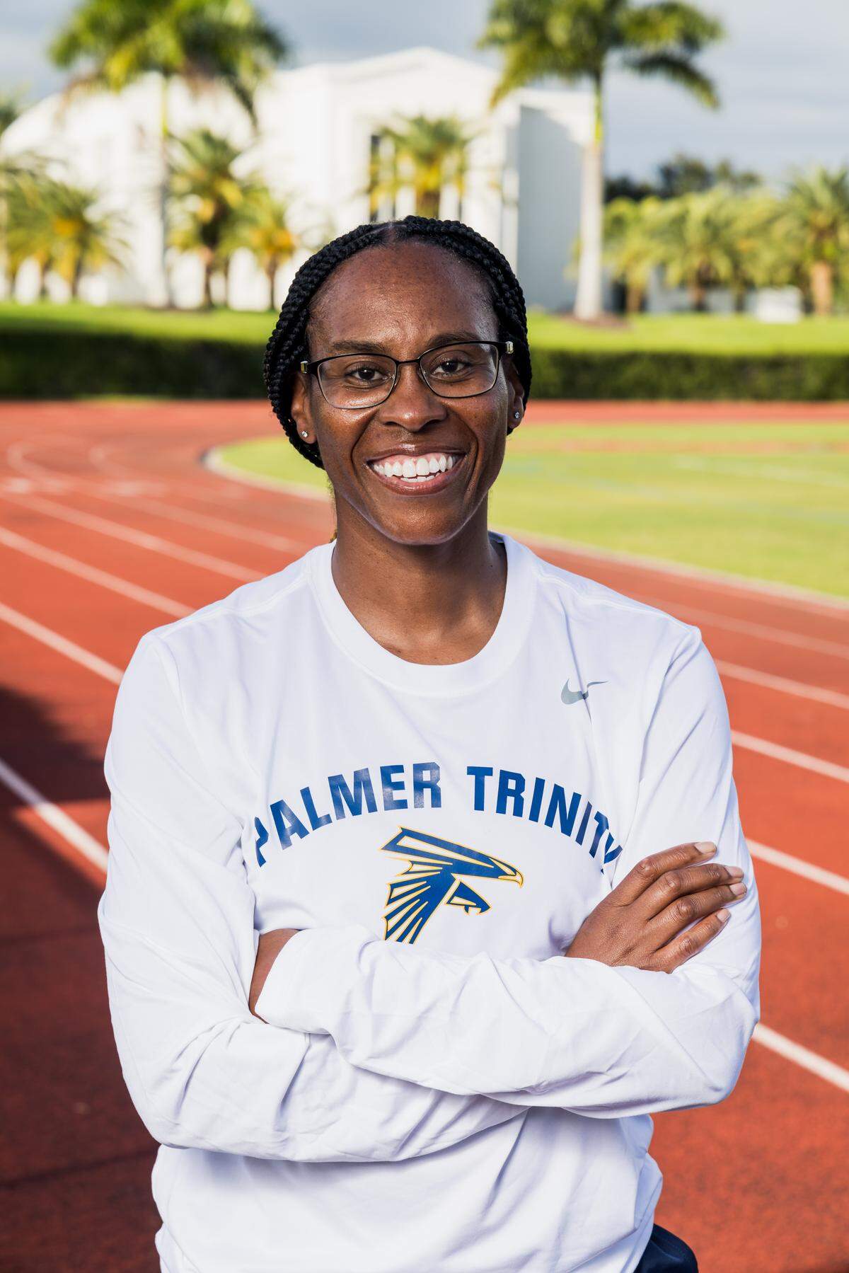 Palmer Trinity coach Ifeoma Dieke is the Miami Herald’s Girls’ Soccer Coach of the Year for Classes 4A-1A.