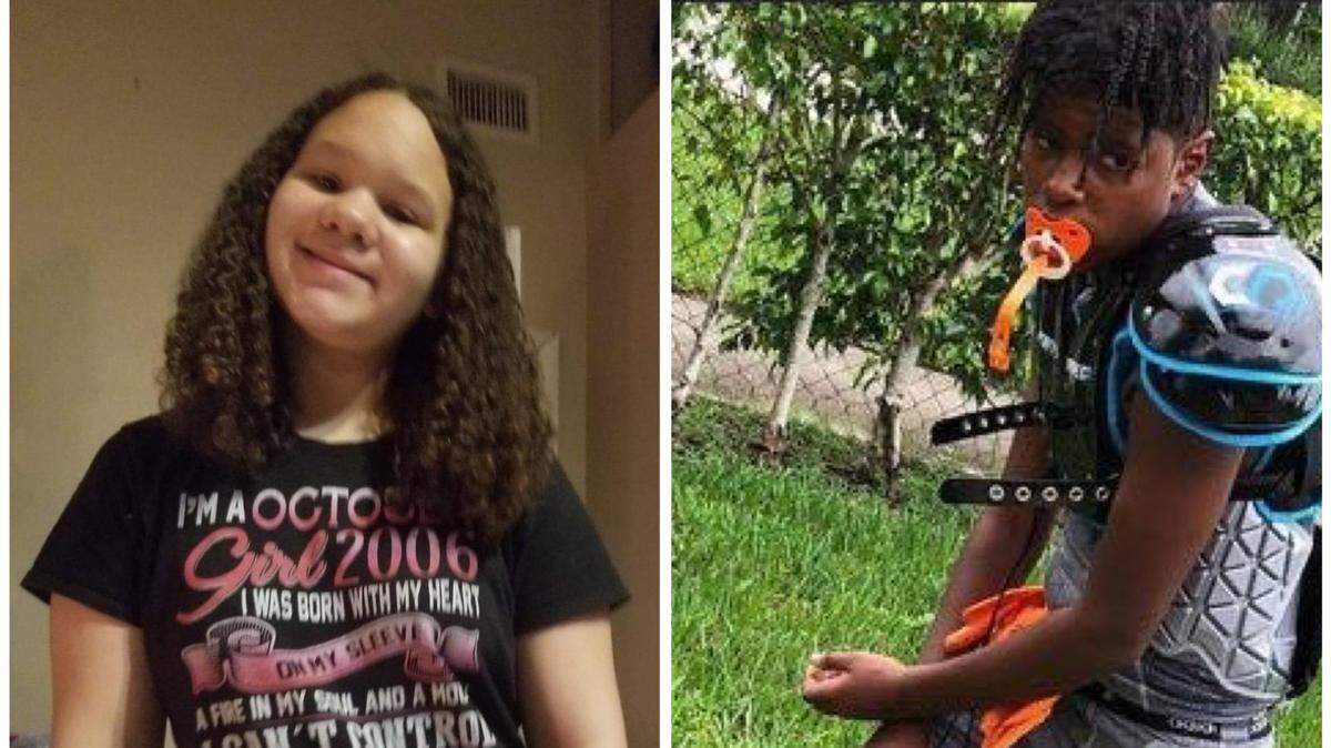 Rihanna Vargas y Terence Valdivia, ambos de 14 años, murieron en el accidente de 2021.