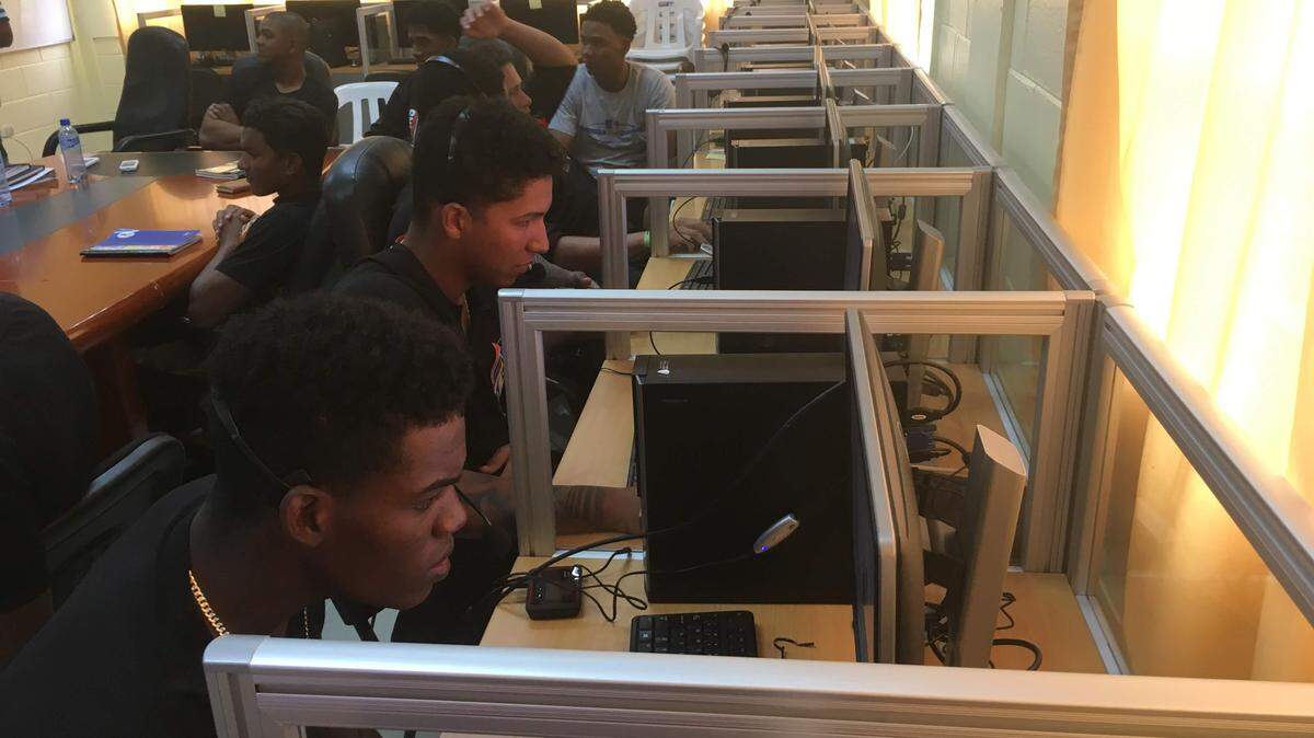 A new computer lab opened in the Dominican Republic to help Marlins players further their education.