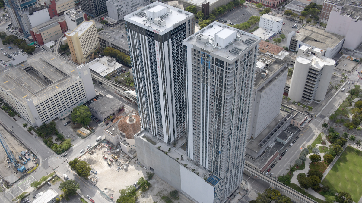 The Melo Group completed construction of its apartment rental building Downtown 5th in March.