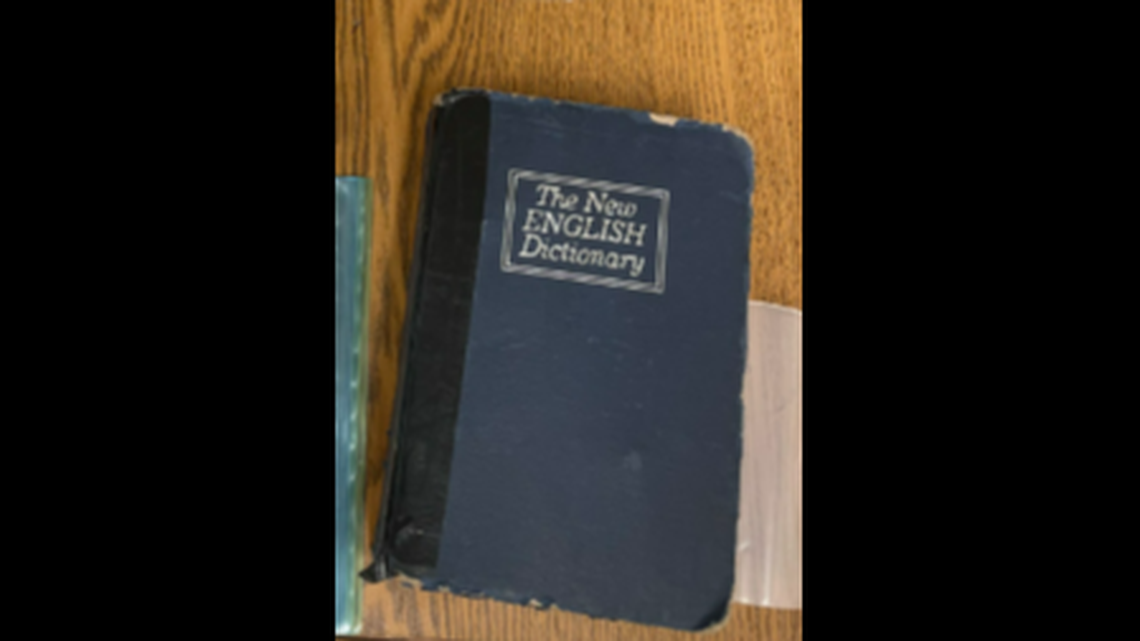 Deputies discovered the dictionary was “a hollow hiding place,” and was being used to conceal six grams of fentanyl, four grams of crystal methamphetamine “and a white substance that appeared to be cocaine,” officials in Florida said.