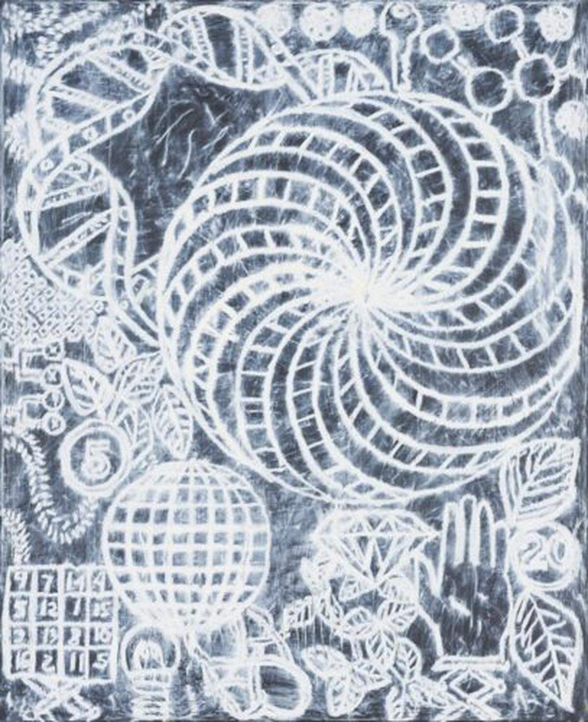 Philip Smith’s father was an interior decorator turned faith healer; living with him deeply influenced the artist to make his own turn towards the spiritual.