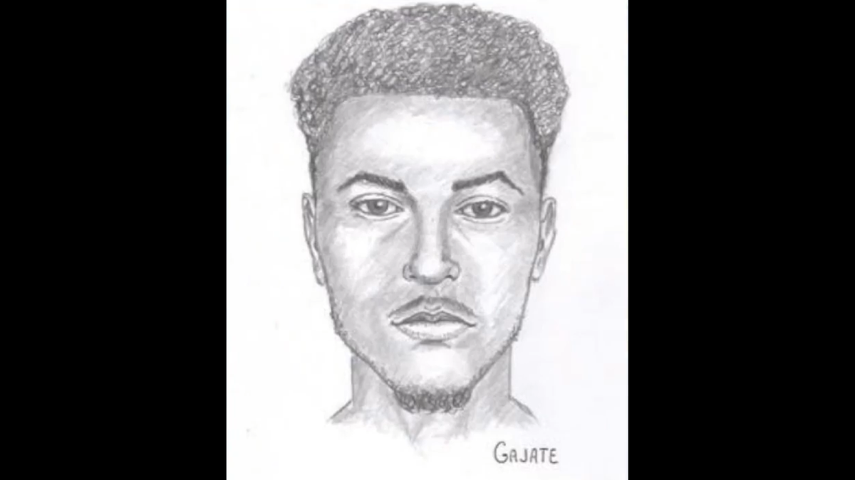 Two Broward County teens narrowly escaped attempted kidnappings on Thursday. Authorities believe the cases are related and seek the public’s help. (Sketch of Pompano Beach attempted kidnapping suspect)