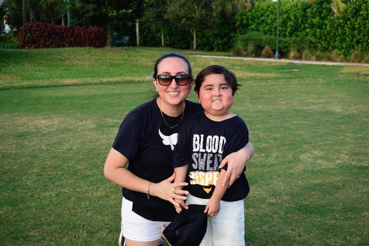 Jessica Encalada, left, spent month with her son Lucas Salazar, right, in the hospital while he was being treated for leukemia.