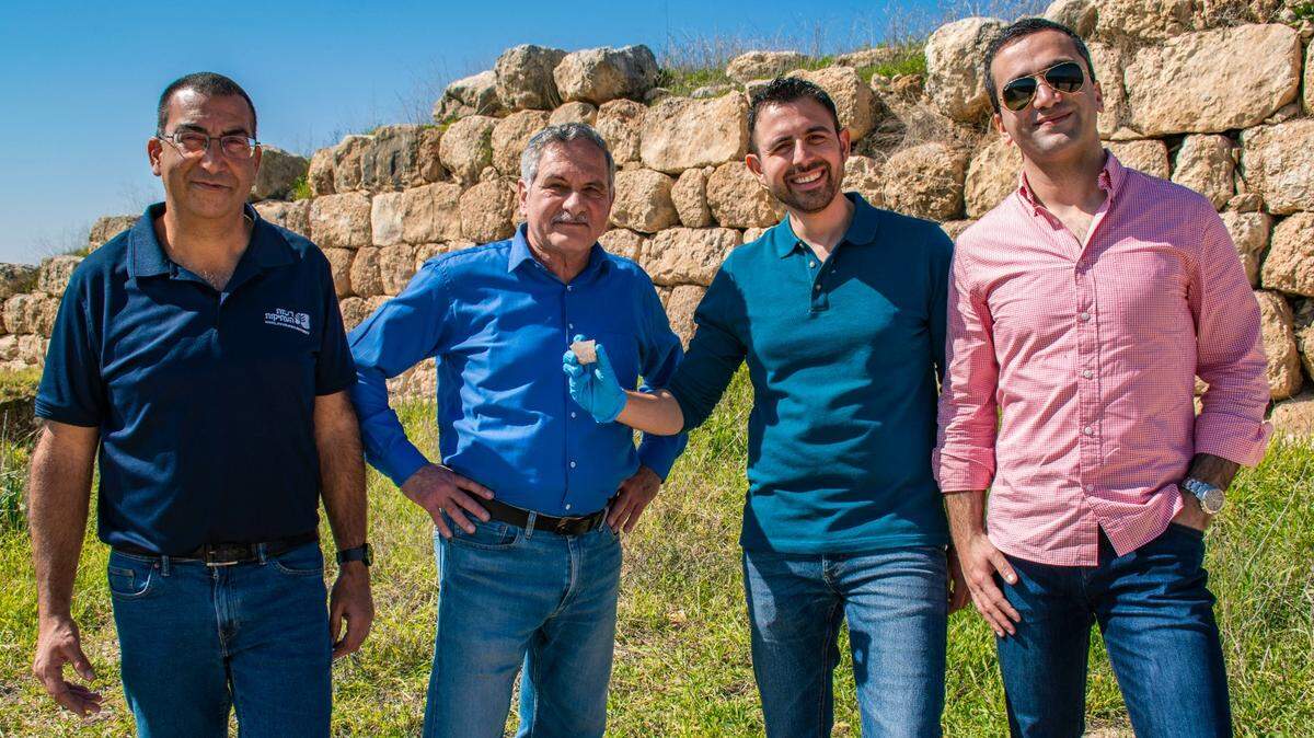 Lachish park hikers found a potshard, thinking it was a prank. Archaeologists were also misled, identifying it as a “receipt,” photos show.