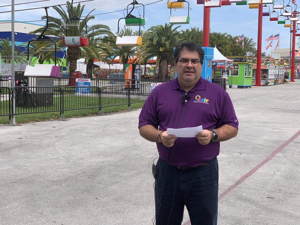 Miami-Dade County Youth Fair President and CEO Eddie Cora says he’s “shocked” by the carnival’s shutdown but that he understands why the decision was made.