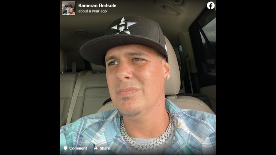 Kameran Bedsole, 36, was found dead with gunshot wounds on Nov. 14 in New Iberia, Louisiana, deputies said.