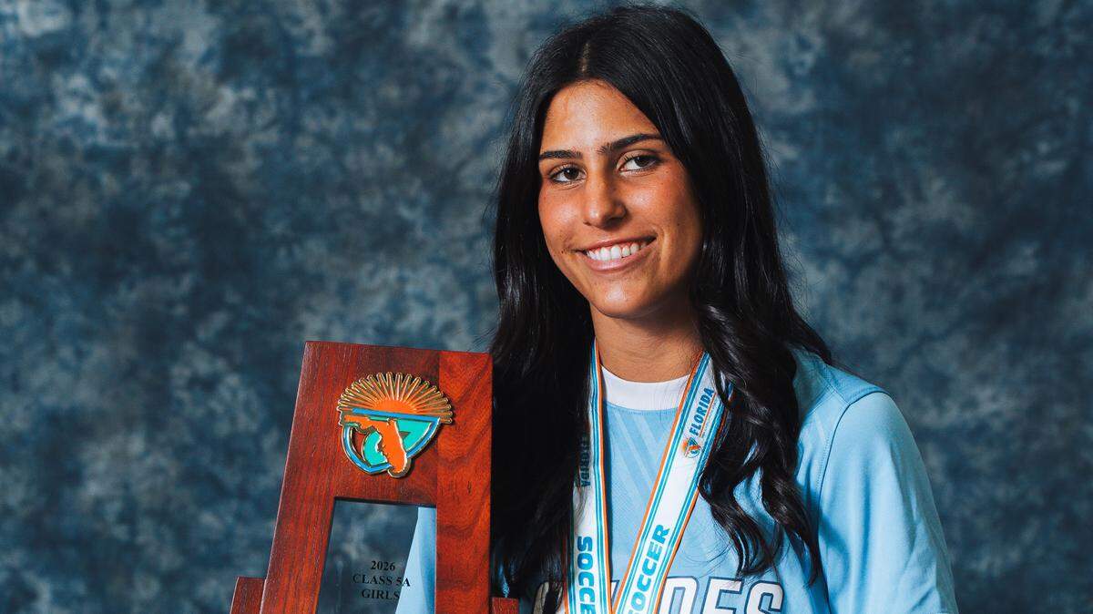 Lourdes’ Lorena Alvarez is the Miami Herald’s Girls’ Miami-Dade Scholar-Athlete of the Year.