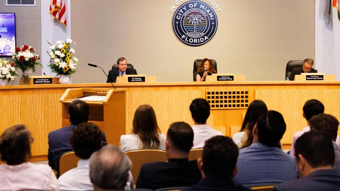A coalition of civic groups is gathering petitions to create a referendum to expand the size of the Miami City Commission, change the timing of elections and add redistricting requirements.