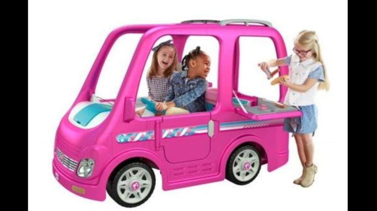 The Power Wheels Barbie Dream Camper.