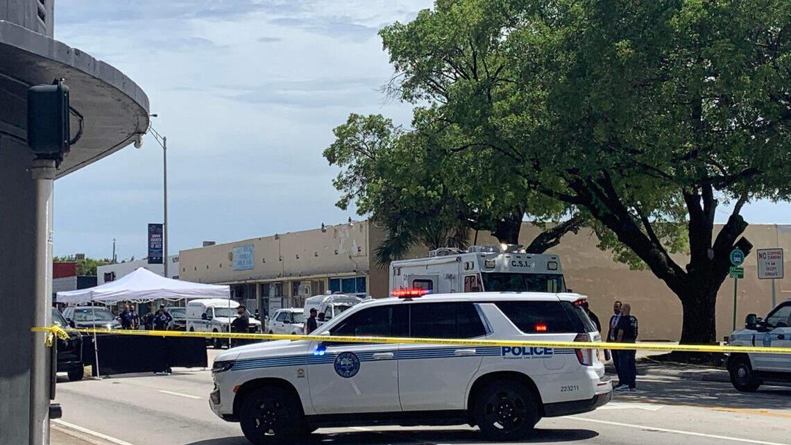 Man shot dead on the streets of Liberty City, police say. He was hit multiple times