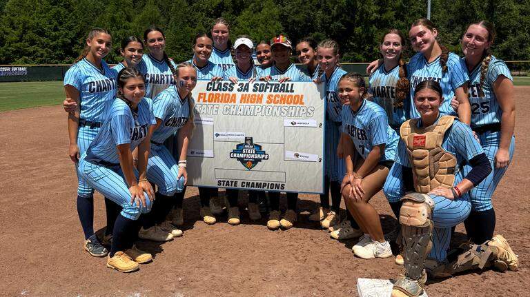 Coral Springs Charter softball storms into first state final since 2019