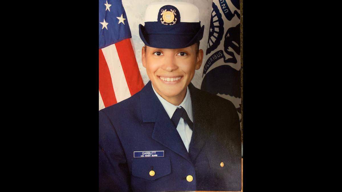 This photo shows Monique Garbutt after graduating Coast Guard boot camp in Cape May, N.J. , in 2013. Garbutt exited six years later after being assaulted and feeling the Coast Guard wasn’t forthcoming when it convinced her to accept lesser charges for the perpetrator.
