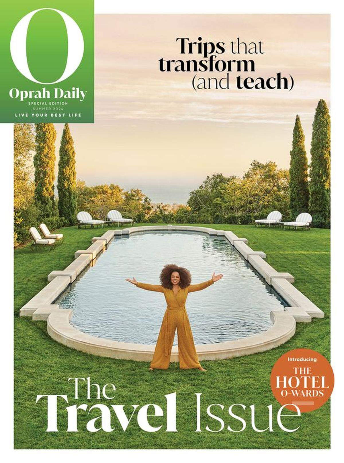 Oprah Daily’s hotel issue.