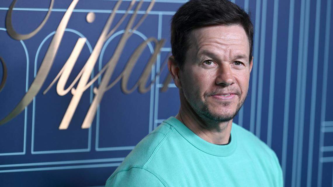 Mark Wahlberg walks the carpet as Tiffany & Co. celebrates the reopening of their NYC flagship store ‘The Landmark’, New York, NY, Thursday April 27, 2023. (Photo by Anthony Behar/Sipa USA)