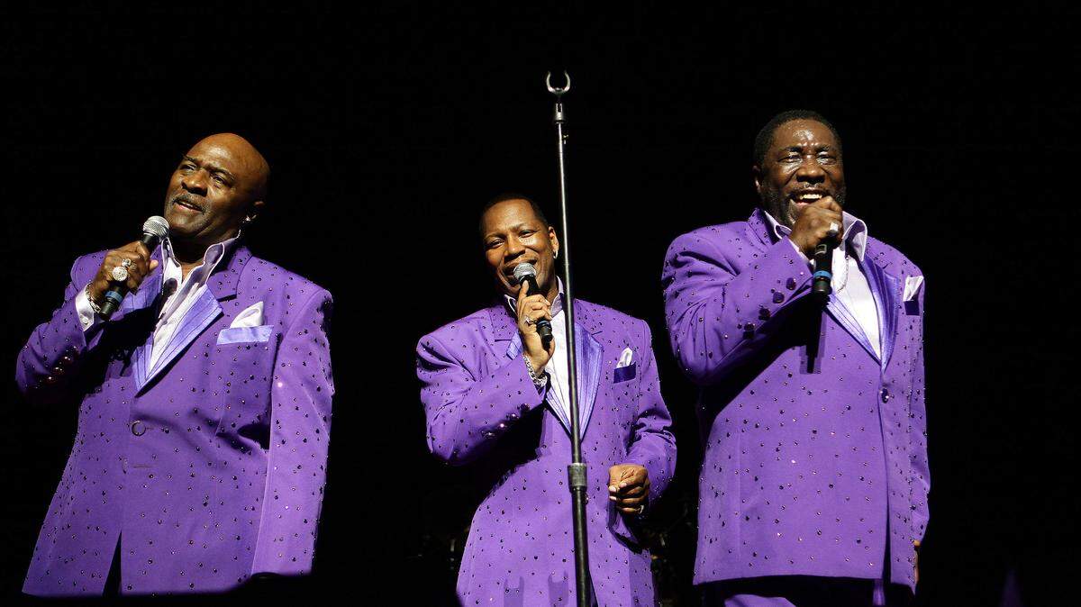 Left to right, Walter Williams, Eric Nolan Grant, Eddie Levert of the O’Jays.