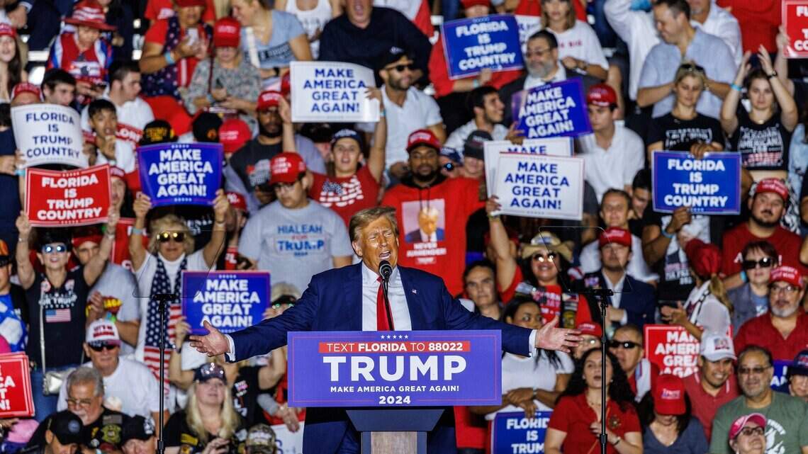 Expect traffic delays in Doral Tuesday as Trump holds campaign rally. Avoid 87th Avenue