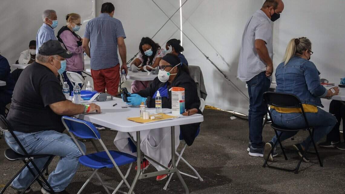The vaccination site at MDC North expanded to 3,000 first doses, but they’re going quick