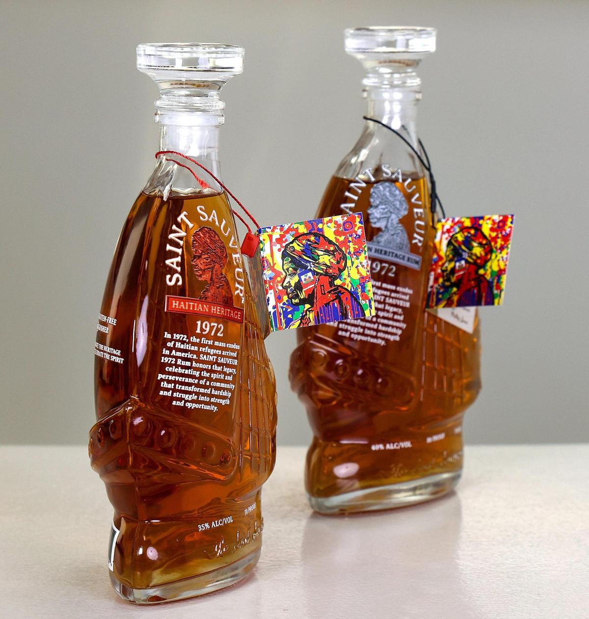 Melky Jean’s Saint Sauveur Haitian Heritage Rum 1972 comes in two-year and four-year aged variations.