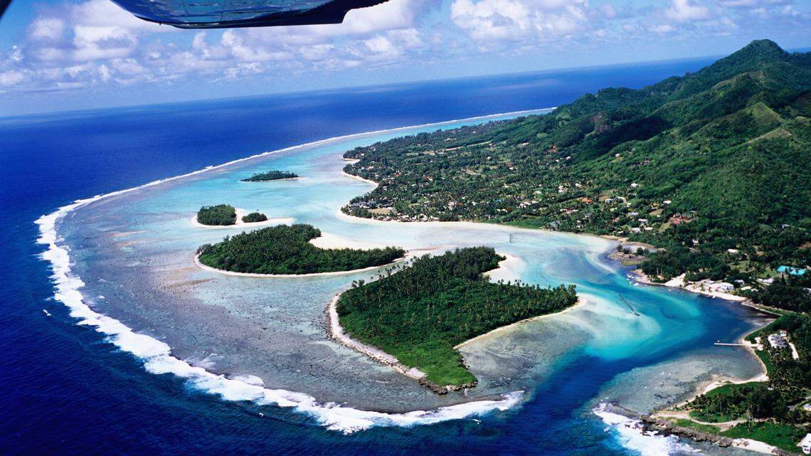 Two “creepy” deep-sea creatures were spotted off the Cook Islands in the South Pacific.