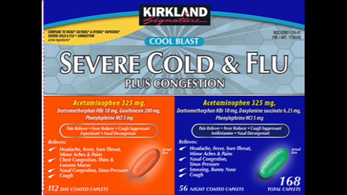 Kirkland Signature Severe Cold & Flu Plus Congestion