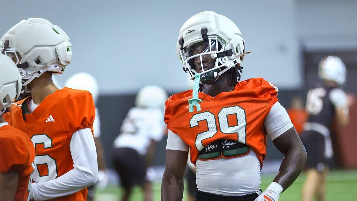 Hurricanes’ OJ Frederique Jr. is bigger, louder and looking for ways to improve