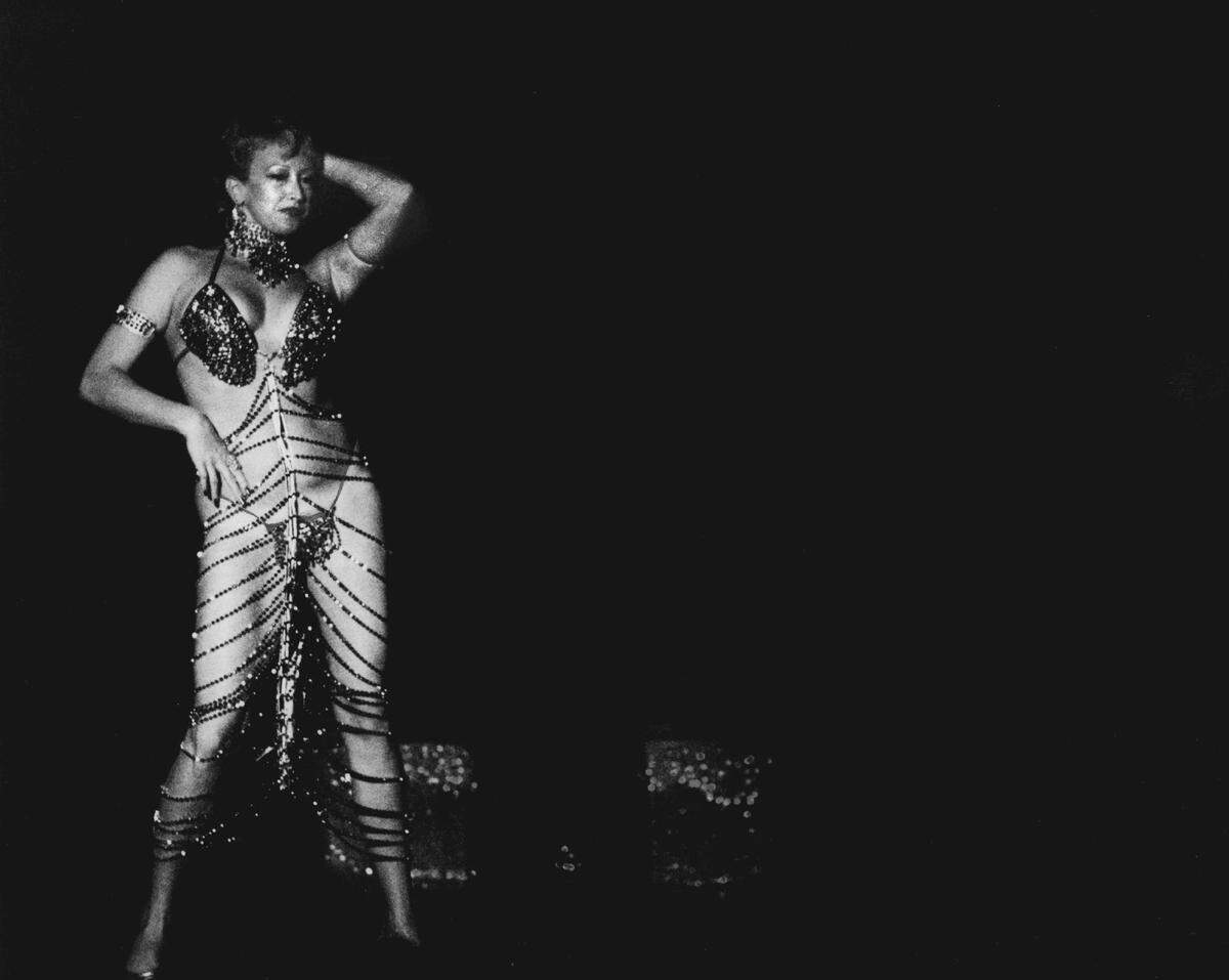 A performer at the Gayety Theater in Miami Beach in 1982.