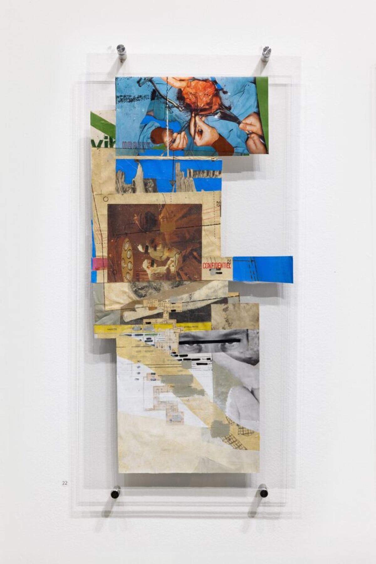 Natalia Garcia-Lee, outer tissue covering, mixed media, dimensions variable.