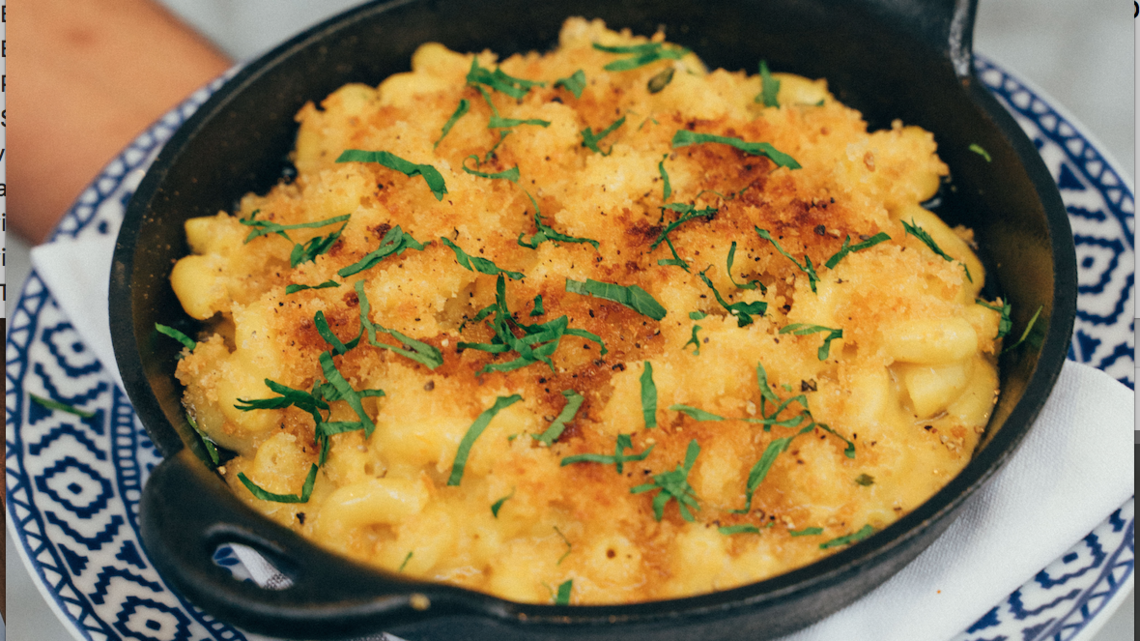 INDULGE’s Daily Dish: Deliciously cheesy, fully plant-based Mac & Cheese recipe from Planta