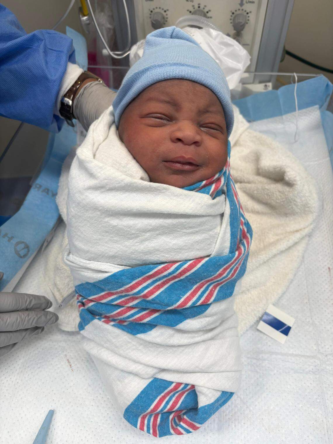 Lucas Mateo was born at Jackson North Medical Center in Miami-Dade on Thursday, Jan. 1, 2026.