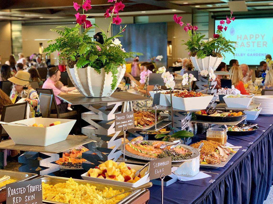 Mother’s Day Brunch at Marie Selby Botanical Gardens is a must.