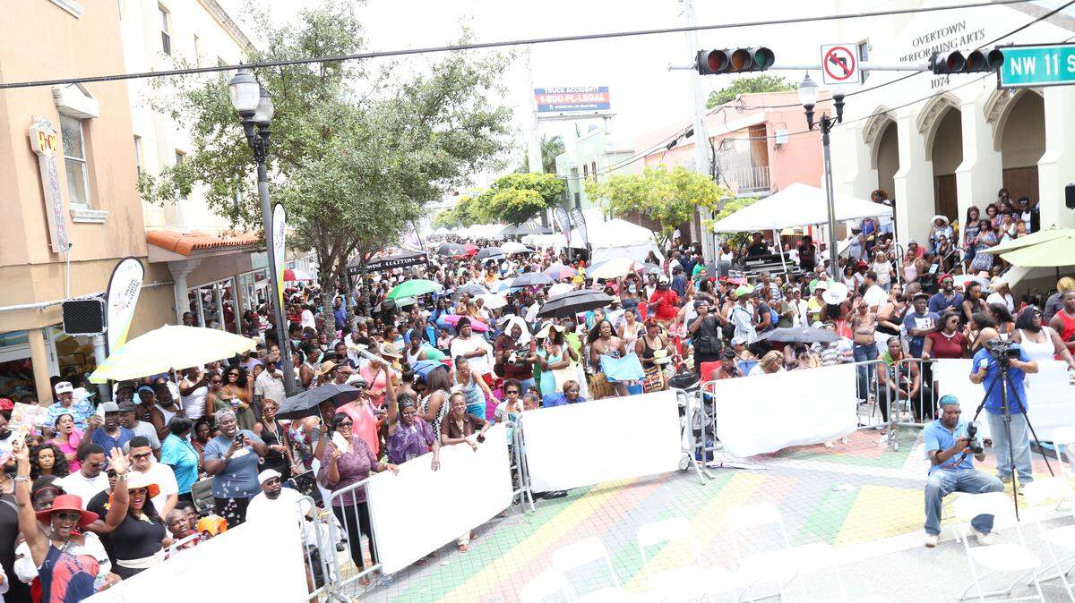 The Overtown Music & Arts Festival, here in 2017, is produced by Michael Gardner in partnership with the Southeast Overtown Park West Community Redevelopment Agency and Miami Commissioner Keon Hardemon.