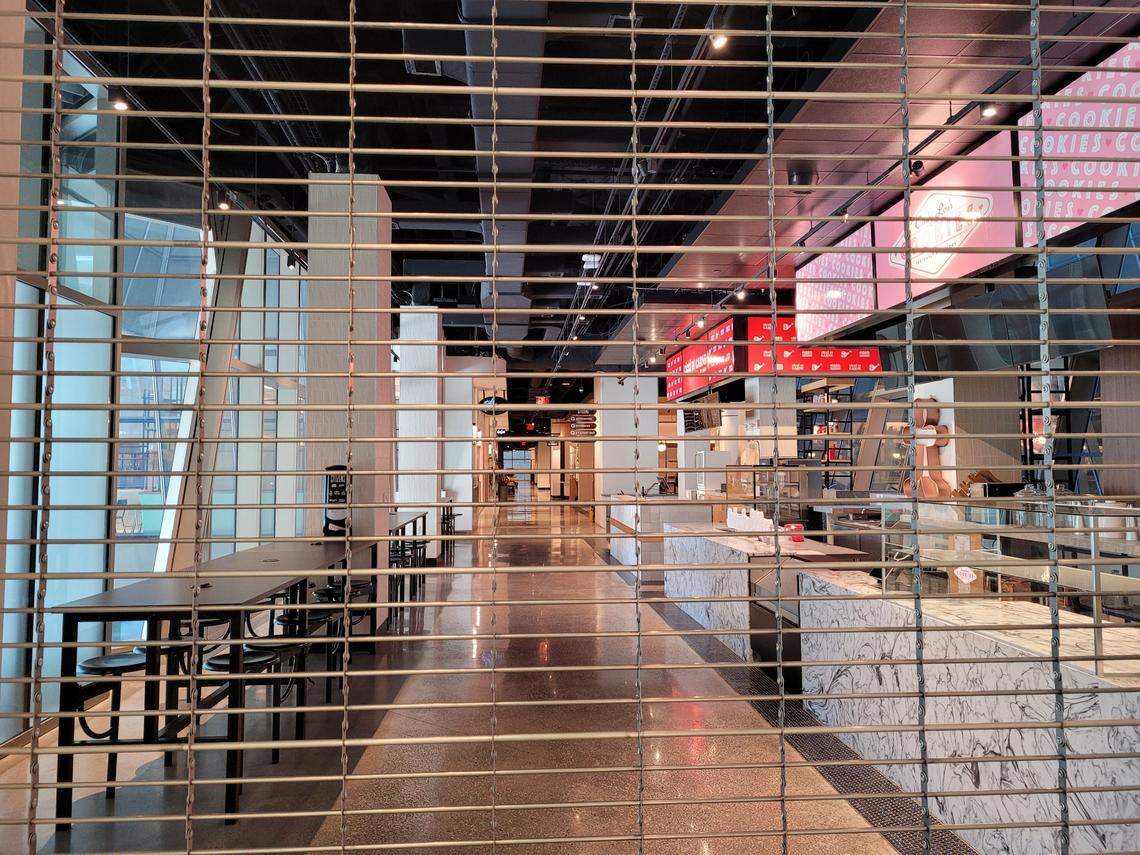 Cindy Lou’s Cookies owner Cindy Kruse says her cookies will be available when the food hall reopens.