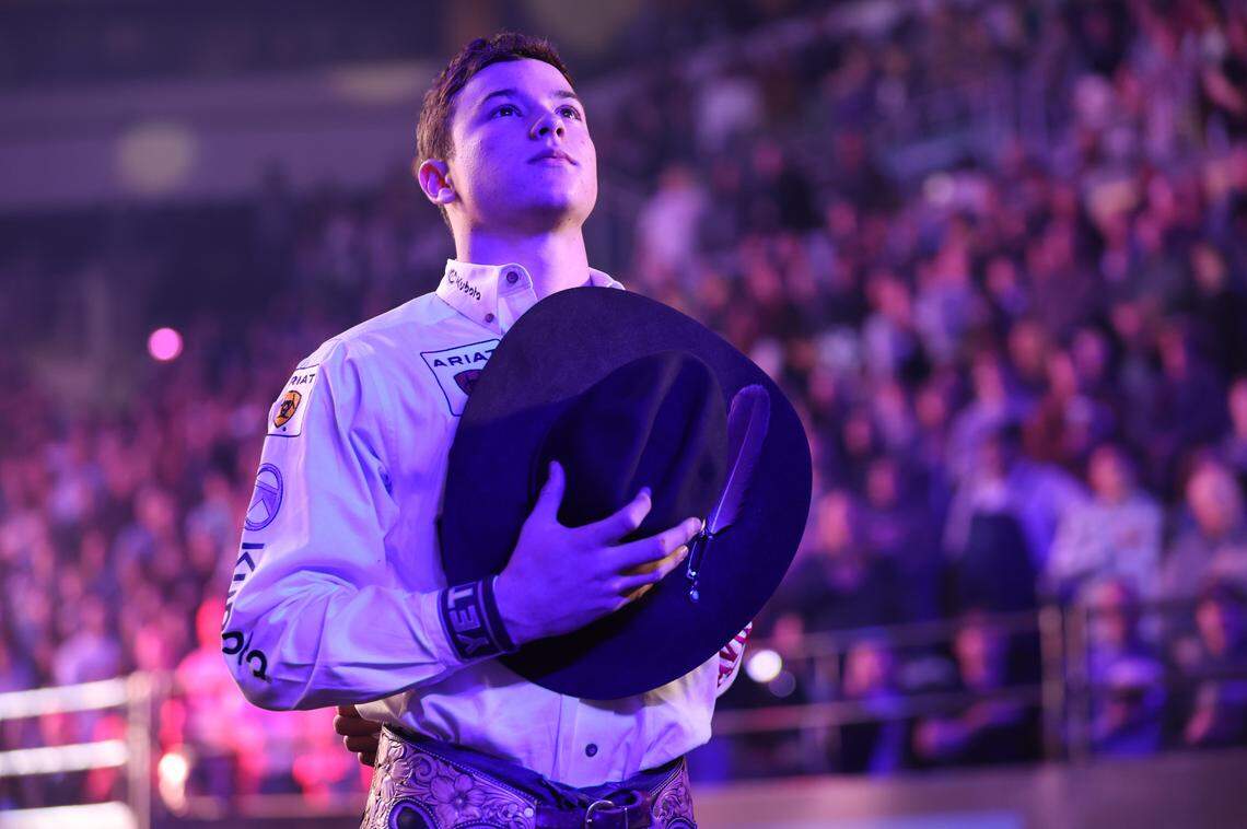 John Crimber, the Florida Freedom’s star athlete, won MVP two years in a row in the Professional Bull Riders league.