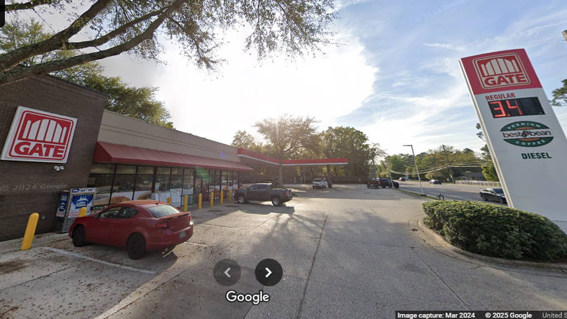 The winning ticket was purchased at the Gate convenience store on Collins Road in Jacksonville and the station will get a $2,000 commission for selling a winning scratch-off ticket, officials said.