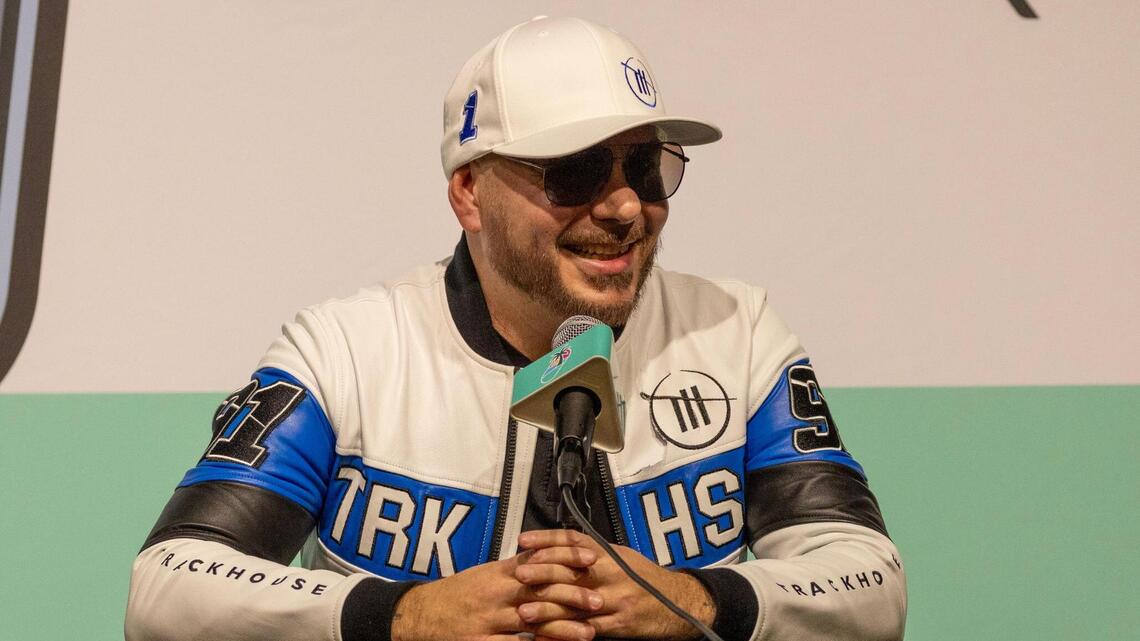 Pitbull talks how he uses NASCAR, music platforms to bring a ‘culture of community’
