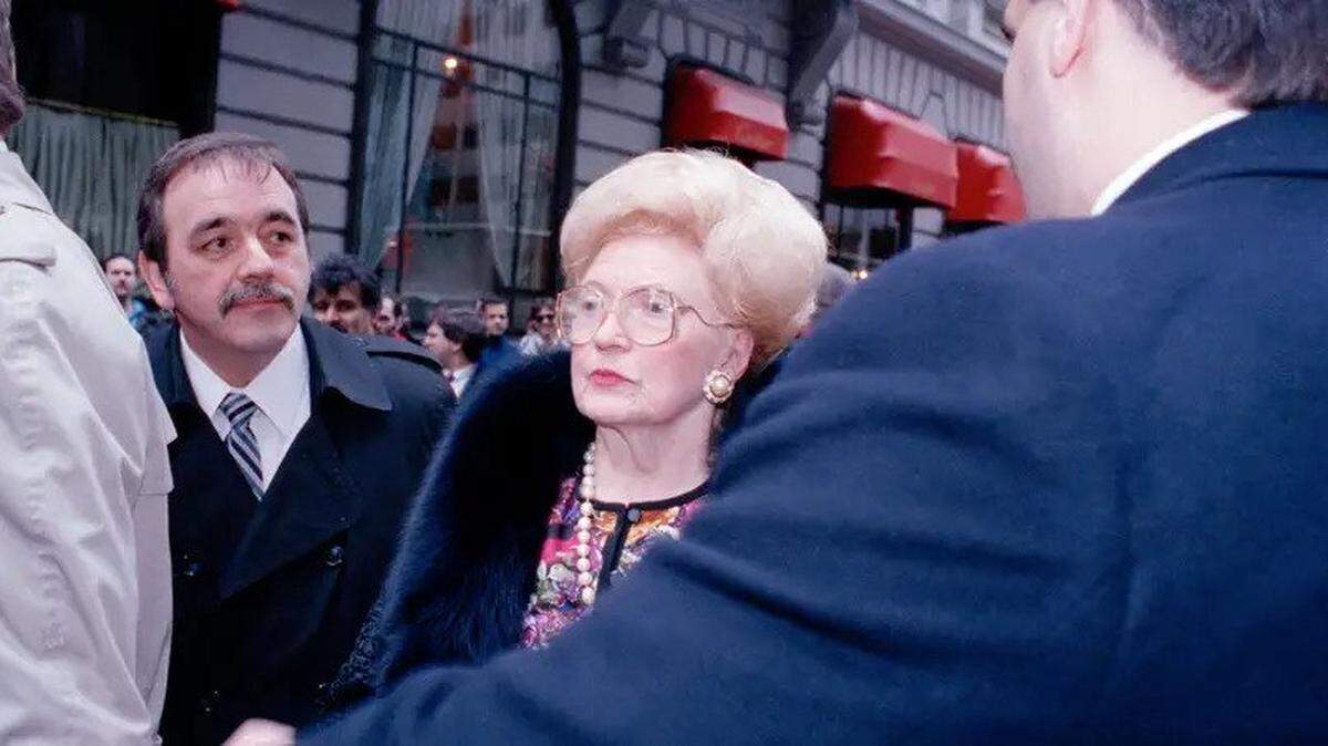 In her book, President Trump’s niece contends that his mother, Mary, above, left him for a year when he was very young, which resulted in his being an insecure bully.