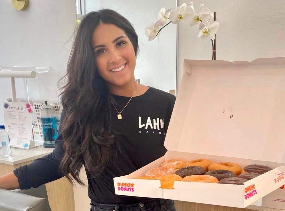 LAHH salon owner Emily Wands has opened her Surfside salon for free haircuts and washes to first responders and families of evacuees. She and her staff have also been accepting and delivering clothing donations to evacuees. She also is giving away donuts to first responders.
