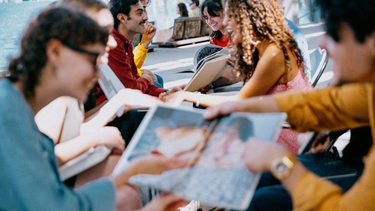 A favorite photo or art book is the focus of sharing in quick, timed rotations in “Photo Book Speed Date.”