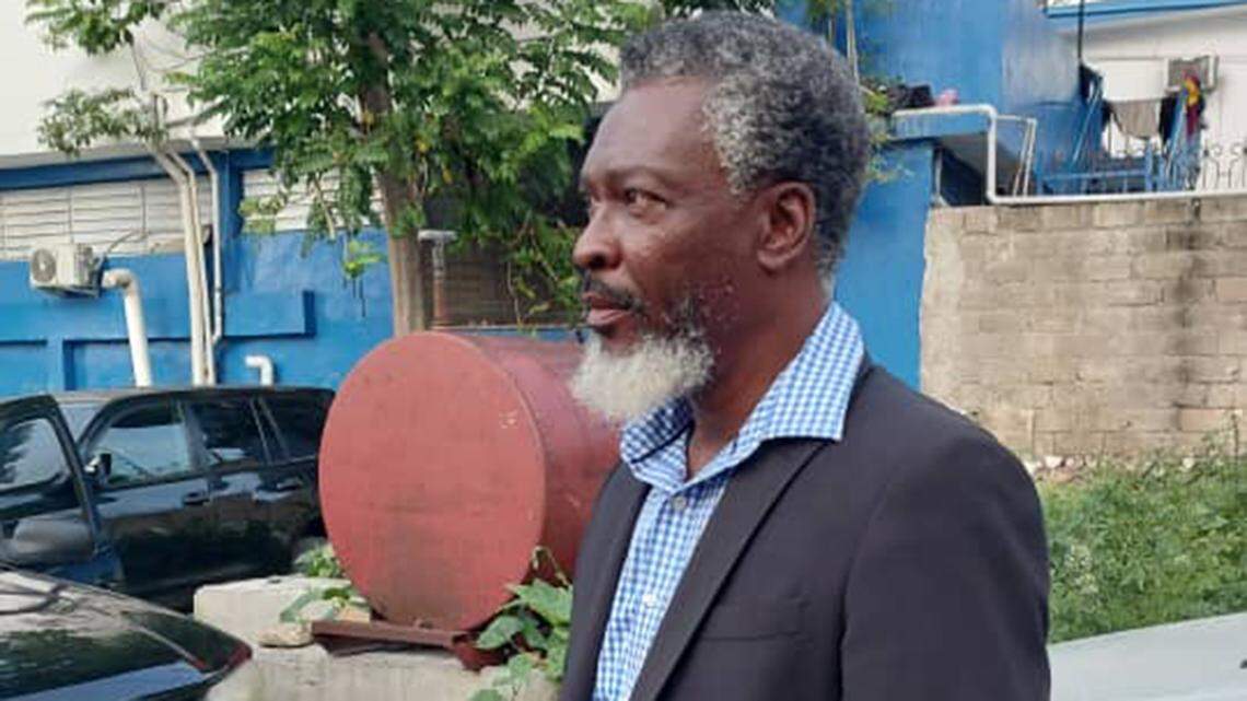 Joseph Félix Badio, a key suspect in the slaying of Haiti President Jovenel Moïse, was arrested on Thursday, October 19, 2023 in Petionville, Haiti by police.