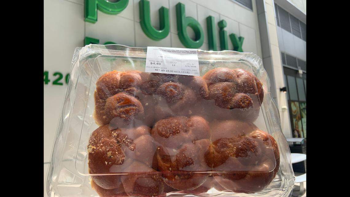 Publix Garlic Knot Rolls with a sell-by date before March 31, 2026, have been recalled.