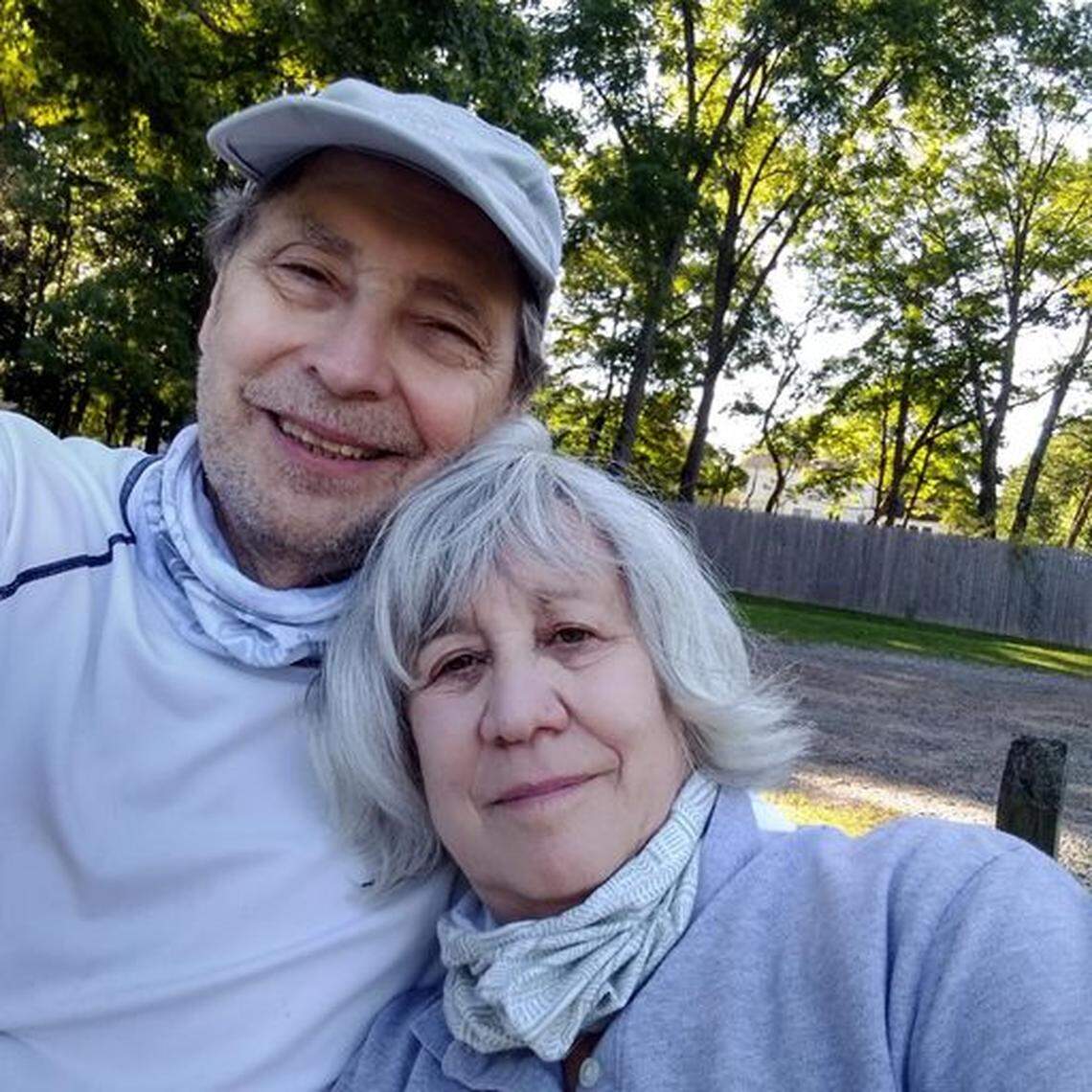 Nancy Gross had to perform ‘nursing tasks I wasn’t prepared to do’ when her husband, Jim Kotcho, came home after a stem cell transplant for leukemia. ‘Until you’re really into caregiving, you don’t know what your issues will be,’ she says.